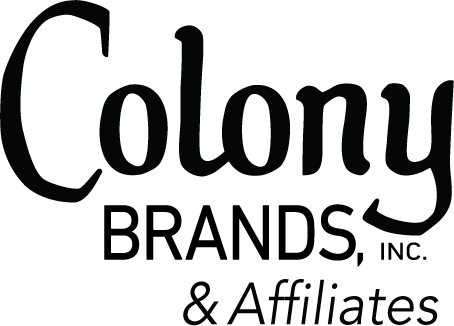Logo for Colony Brands.